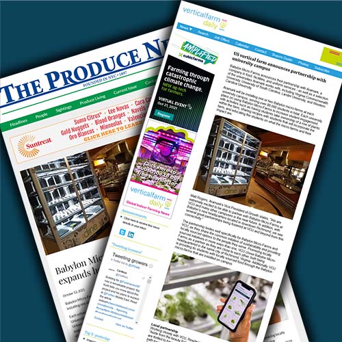 Produce News and Vertical Farm Daily Features Babylon