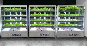 Three Galleri Micro-Farms at the US Olympic and Paralympic Committee Training Center in Colorado Springs, CO.